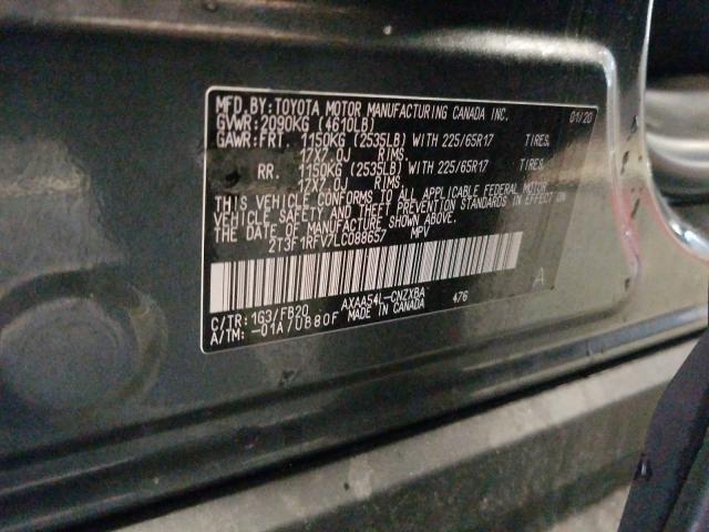 Photo 9 VIN: 2T3F1RFV7LC088657 - TOYOTA RAV4 LE 