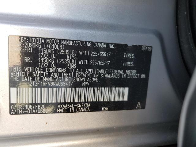 Photo 13 VIN: 2T3F1RFV8KW065417 - TOYOTA RAV4 LE 