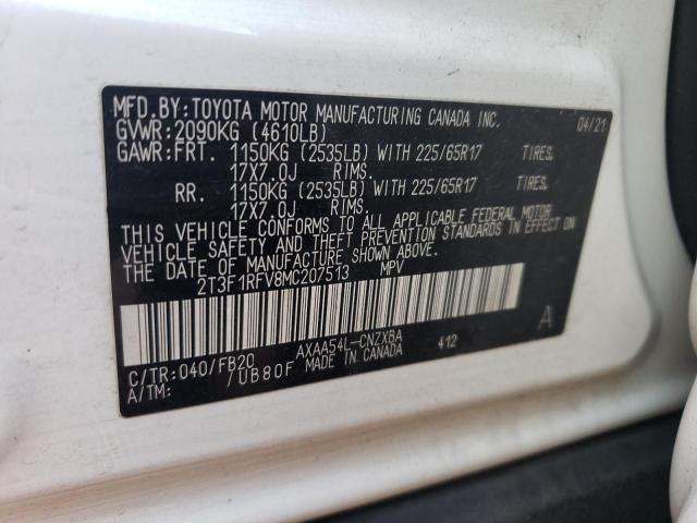 Photo 13 VIN: 2T3F1RFV8MC207513 - TOYOTA RAV4 LE 