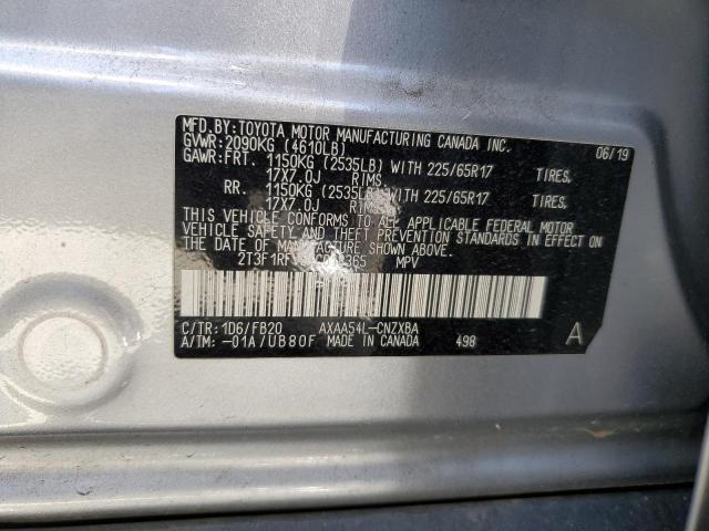 Photo 12 VIN: 2T3F1RFV9KC018365 - TOYOTA RAV4 LE 