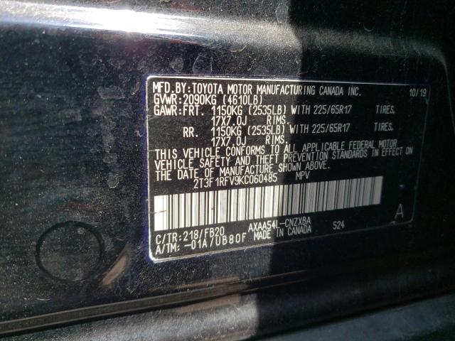 Photo 13 VIN: 2T3F1RFV9KC060485 - TOYOTA RAV4 