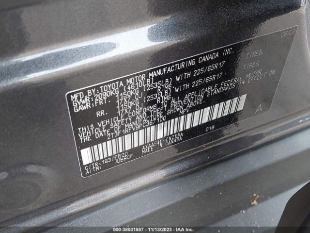 Photo 8 VIN: 2T3F1RFV9PC367100 - TOYOTA RAV4 