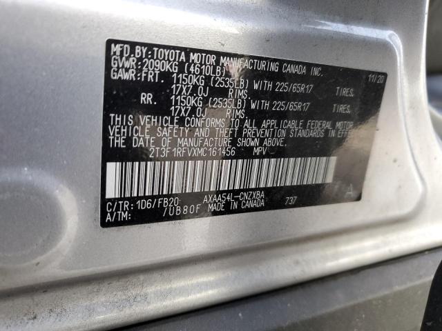 Photo 12 VIN: 2T3F1RFVXMC161456 - TOYOTA RAV4 LE 