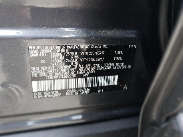 Photo 9 VIN: 2T3G1RFV0LW093203 - TOYOTA RAV4 LE 