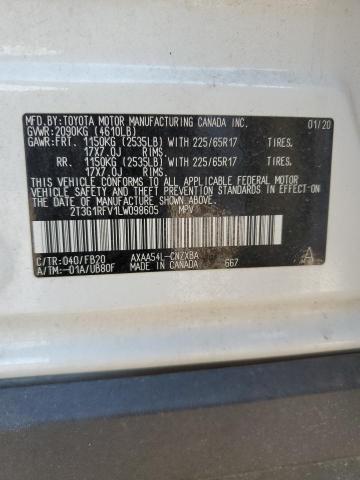 Photo 12 VIN: 2T3G1RFV1LW098605 - TOYOTA RAV4 LE 