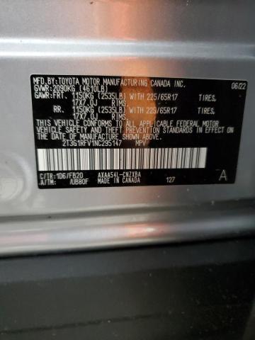 Photo 11 VIN: 2T3G1RFV1NC295147 - TOYOTA RAV4 