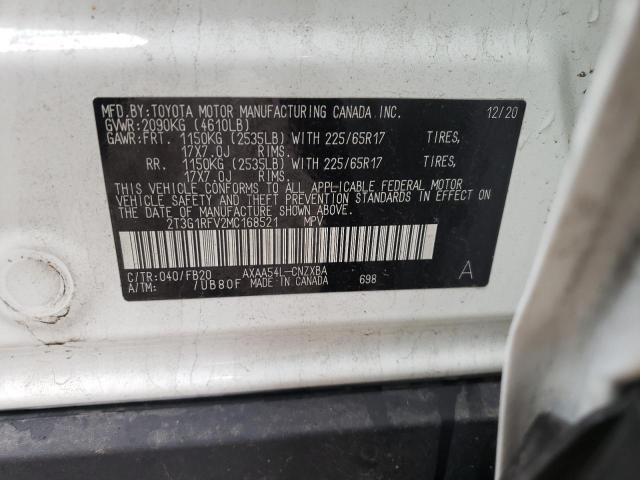 Photo 9 VIN: 2T3G1RFV2MC168521 - TOYOTA RAV4 LE 