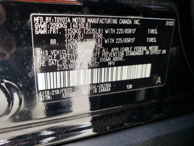 Photo 12 VIN: 2T3G1RFV8PC334657 - TOYOTA RAV4 