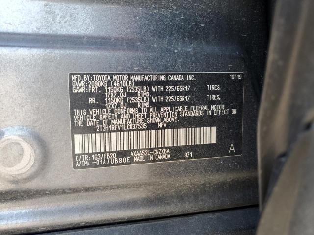 Photo 12 VIN: 2T3H1RFV1LC037535 - TOYOTA RAV4 LE 