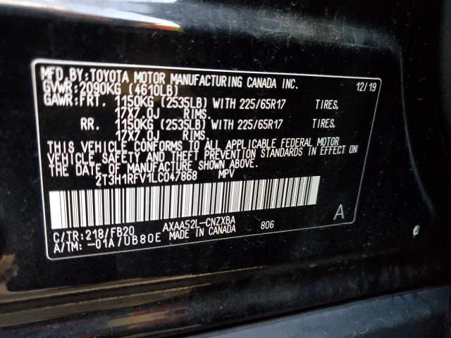 Photo 12 VIN: 2T3H1RFV1LC047868 - TOYOTA RAV4 