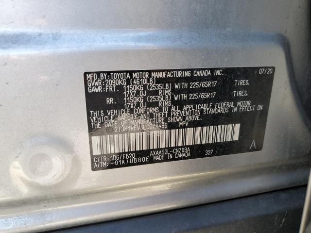 Photo 11 VIN: 2T3H1RFV1LC074486 - TOYOTA RAV4 LE 