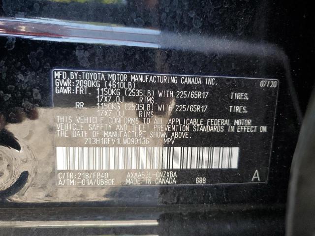 Photo 12 VIN: 2T3H1RFV1LW090136 - TOYOTA RAV4 