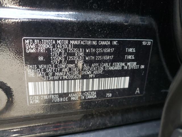 Photo 9 VIN: 2T3H1RFV1MC095629 - TOYOTA RAV4 