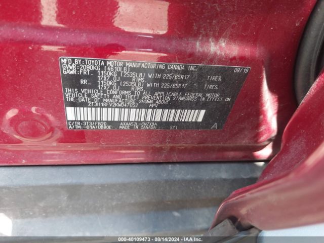 Photo 8 VIN: 2T3H1RFV2KW047052 - TOYOTA RAV4 