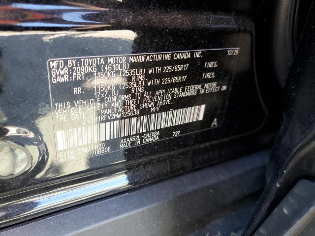 Photo 12 VIN: 2T3H1RFV2MW125638 - TOYOTA RAV4 LE 