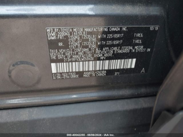 Photo 8 VIN: 2T3H1RFV3LW059406 - TOYOTA RAV4 