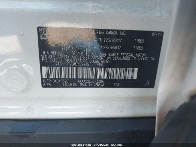 Photo 8 VIN: 2T3H1RFV3MC152445 - TOYOTA RAV4 