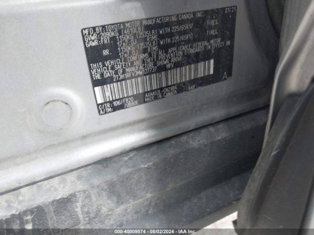 Photo 8 VIN: 2T3H1RFV3MW127737 - TOYOTA RAV4 