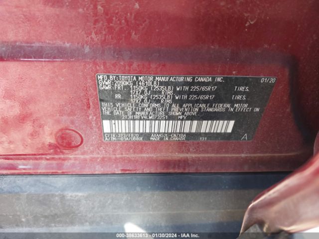 Photo 8 VIN: 2T3H1RFV4LW073251 - TOYOTA RAV4 