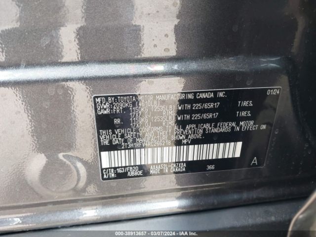 Photo 8 VIN: 2T3H1RFV4PC266218 - TOYOTA RAV4 