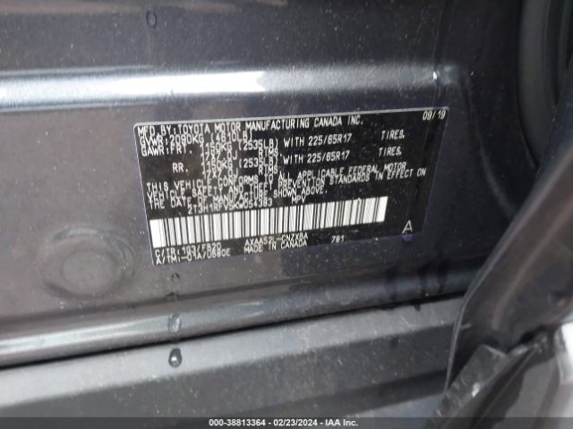 Photo 8 VIN: 2T3H1RFV5KW054383 - TOYOTA RAV4 