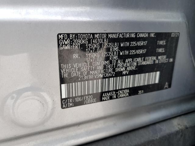 Photo 11 VIN: 2T3H1RFV5MW136472 - TOYOTA RAV4 