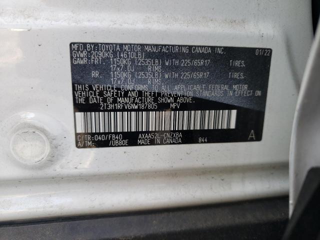 Photo 12 VIN: 2T3H1RFV6NW187805 - TOYOTA RAV4 