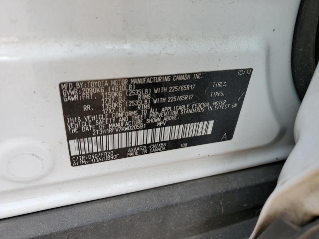 Photo 13 VIN: 2T3H1RFV7KW020591 - TOYOTA RAV4 