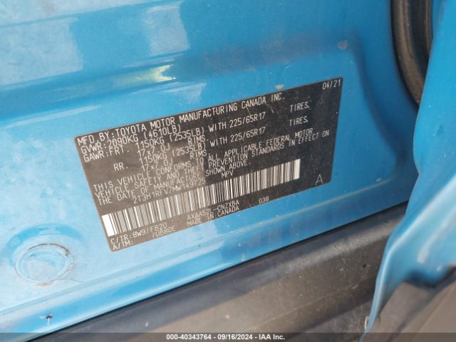 Photo 8 VIN: 2T3H1RFV7MW149725 - TOYOTA RAV4 