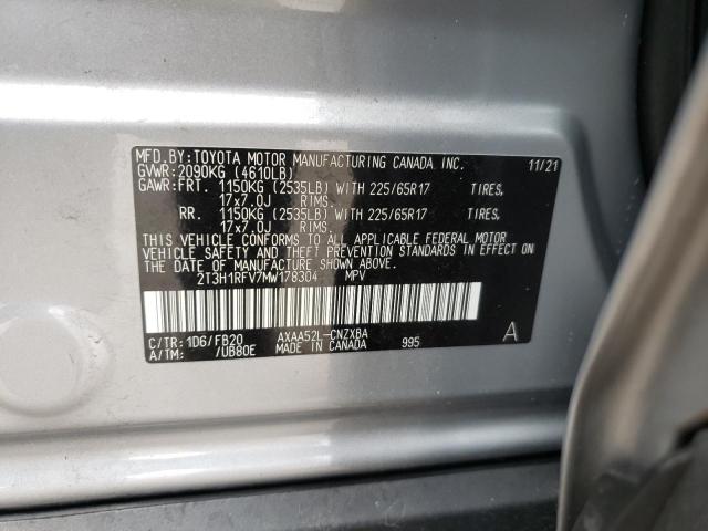 Photo 13 VIN: 2T3H1RFV7MW178304 - TOYOTA RAV4 LE 