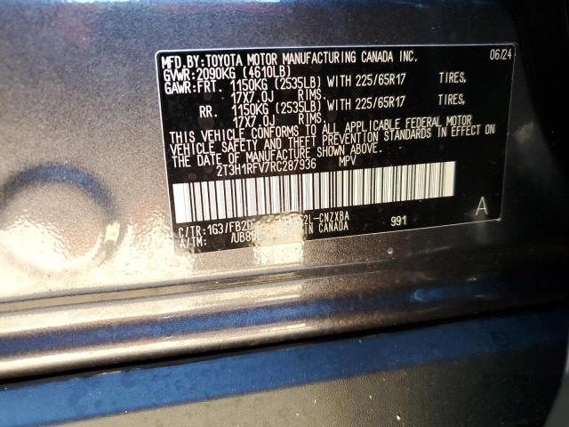 Photo 11 VIN: 2T3H1RFV7RC287936 - TOYOTA RAV4 LE 