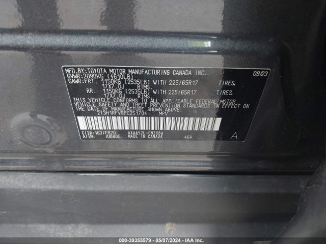 Photo 8 VIN: 2T3H1RFV8PC251704 - TOYOTA RAV4 