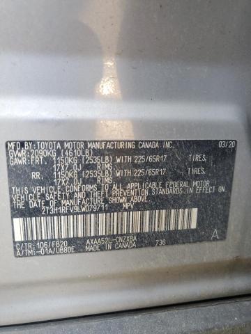 Photo 12 VIN: 2T3H1RFV9LW079711 - TOYOTA RAV4 LE 