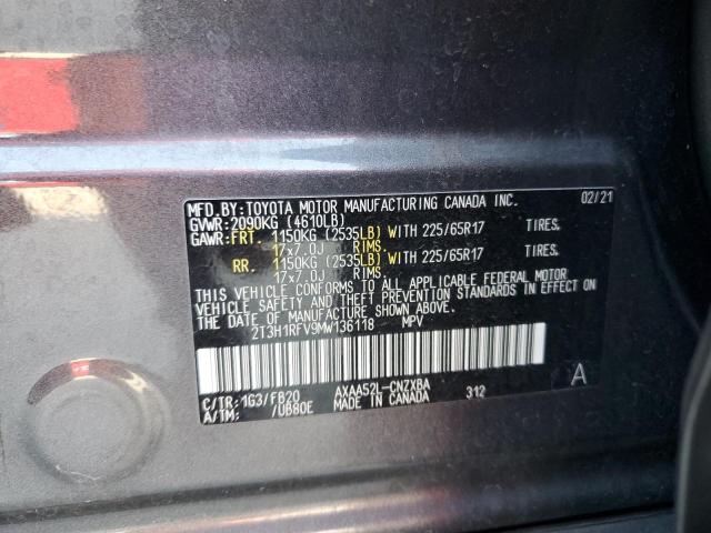 Photo 12 VIN: 2T3H1RFV9MW136118 - TOYOTA RAV4 