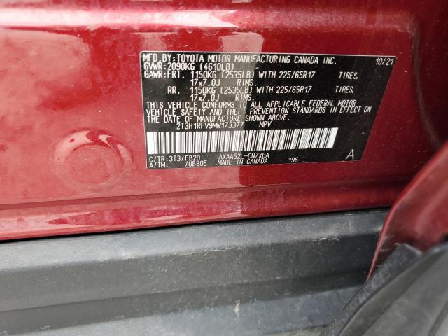 Photo 11 VIN: 2T3H1RFV9MW173377 - TOYOTA RAV4 