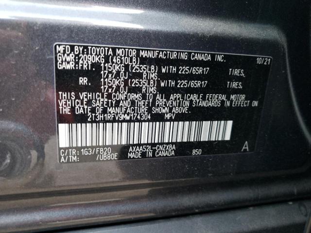 Photo 13 VIN: 2T3H1RFV9MW174304 - TOYOTA RAV4 