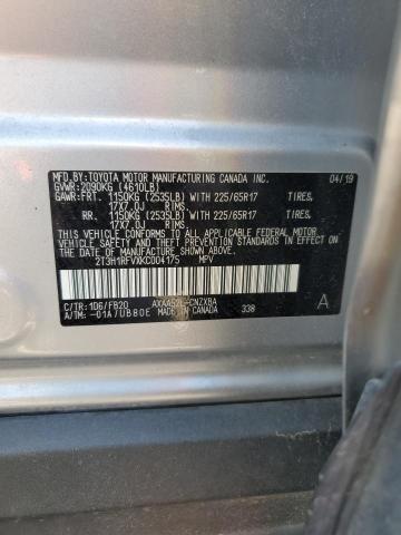 Photo 13 VIN: 2T3H1RFVXKC004175 - TOYOTA RAV4 LE 