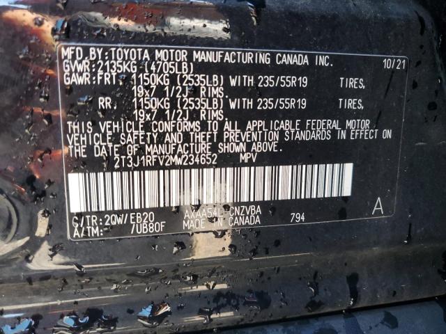 Photo 12 VIN: 2T3J1RFV2MW234652 - TOYOTA RAV4 ADVEN 