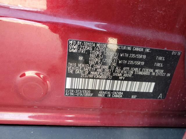 Photo 12 VIN: 2T3J1RFV3KW008732 - TOYOTA RAV4 ADVEN 