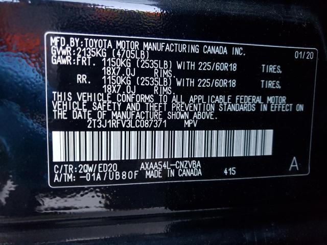 Photo 11 VIN: 2T3J1RFV3LC087371 - TOYOTA RAV4 