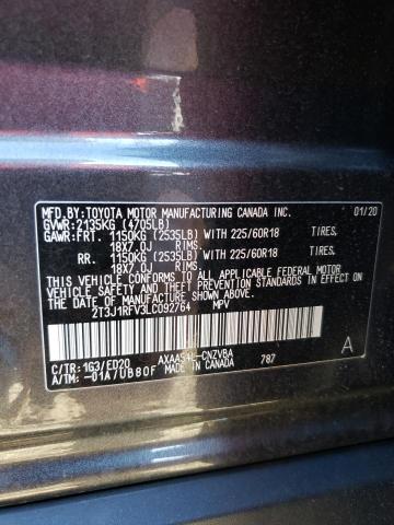 Photo 12 VIN: 2T3J1RFV3LC092764 - TOYOTA RAV4 