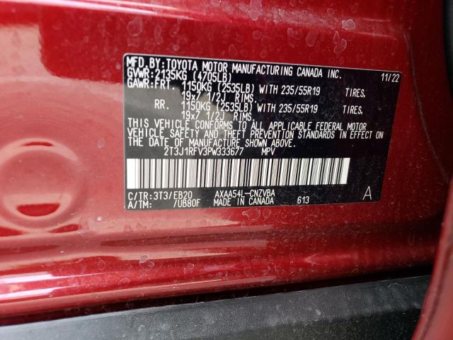 Photo 12 VIN: 2T3J1RFV3PW333677 - TOYOTA RAV4 ADVEN 