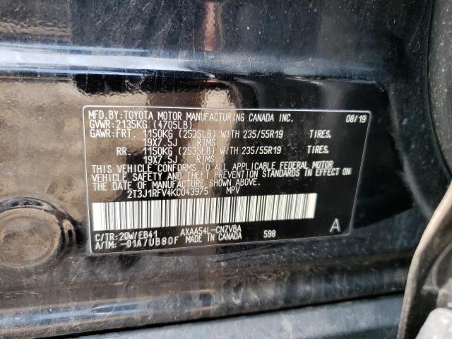 Photo 12 VIN: 2T3J1RFV4KC043975 - TOYOTA RAV4 