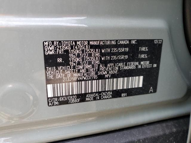 Photo 12 VIN: 2T3J1RFV4PW337785 - TOYOTA RAV4 ADVEN 