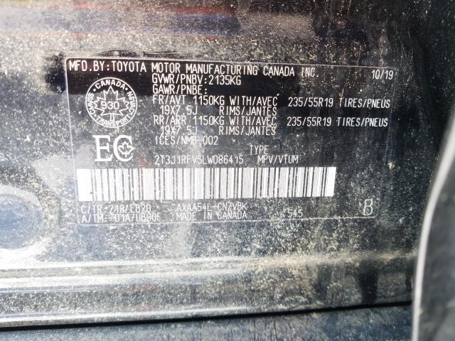 Photo 8 VIN: 2T3J1RFV5LW086415 - TOYOTA RAV4 ADVEN 