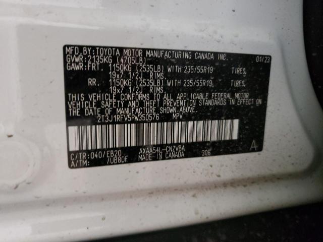 Photo 11 VIN: 2T3J1RFV5PW350576 - TOYOTA RAV4 ADVEN 