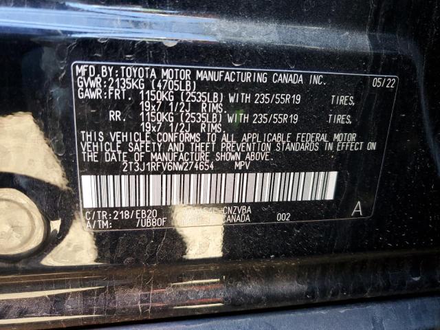 Photo 12 VIN: 2T3J1RFV6NW274654 - TOYOTA RAV4 