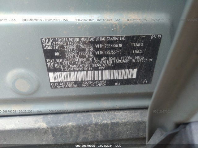 Photo 8 VIN: 2T3J1RFV8KW019144 - TOYOTA RAV4 