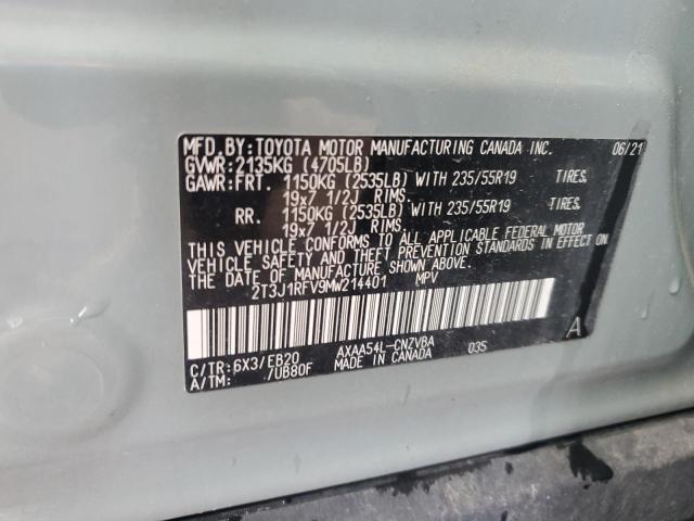 Photo 11 VIN: 2T3J1RFV9MW214401 - TOYOTA RAV4 