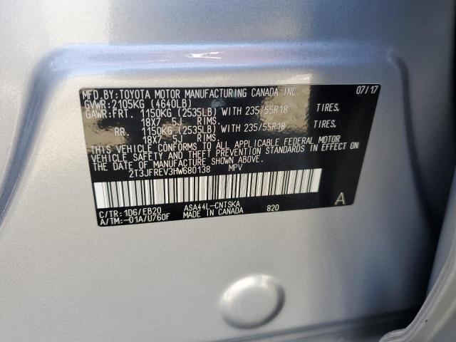 Photo 12 VIN: 2T3JFREV3HW680138 - TOYOTA RAV4 SE 